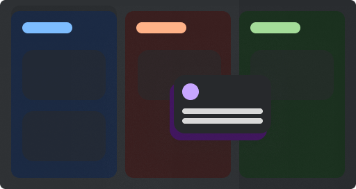A board managing comments in unaddressed, in-progress, and resolved columns