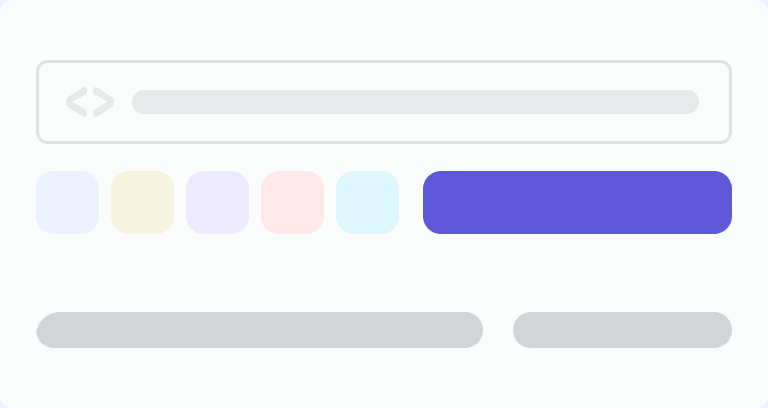 Generated embed code with a copy button in the Console